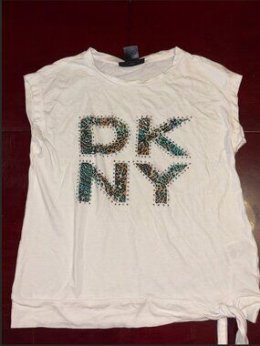 DKNY White Tie Tee